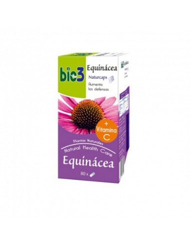 BIE3 ECHINACEA NATURCAPS 500 MG 80 CAPSULAS