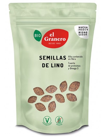 SEMILLAS DE LINO EL GRANERO 500G