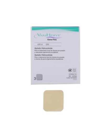 VARIHESIVE EXTRAFINO APOSITO ESTERIL 10 X 15 CM 3 U