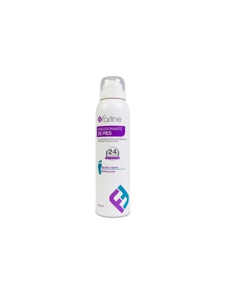 FARLINE SPRAY DESODORANTE PIES 24H 1 SPRAY 150 ML