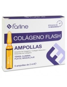 FARLINE AMPOLLAS COLAGENO FLASH 5 AMPOLLAS 2 ML