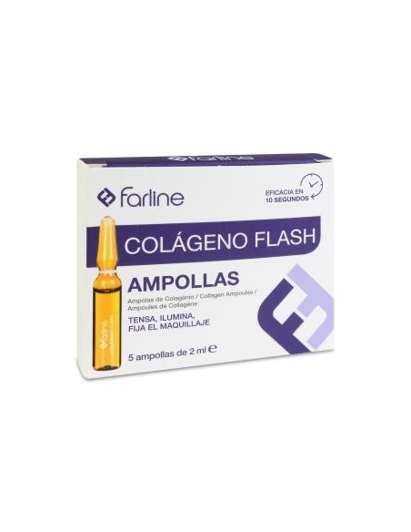 FARLINE AMPOLLAS COLAGENO FLASH 5 AMPOLLAS 2 ML