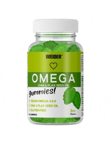WEIDER OMEGA 50 GOMINOLAS SABOR LIMA