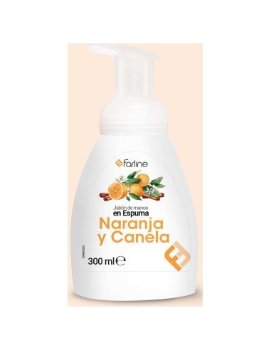 FARLINE JABON DE MANOS EN ESPUMA NARANJA Y...