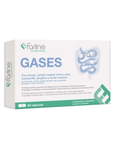 FARLINE GASES 60 CAPSULAS