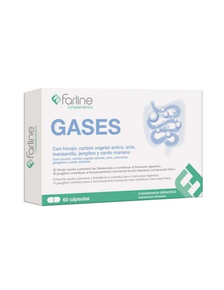 FARLINE GASES 60 CAPSULAS