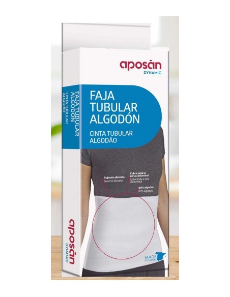 FAJA ELASTICA APOSAN DYNAMIC TUBULAR ALGODON 1 UNIDAD TALLA S