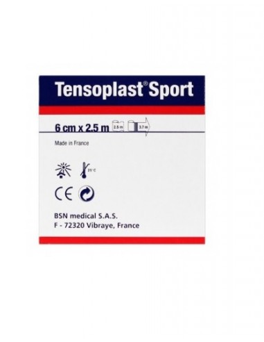 VENDA ELASTICA ADHESIVA TENSOPLAST SPORT 1...