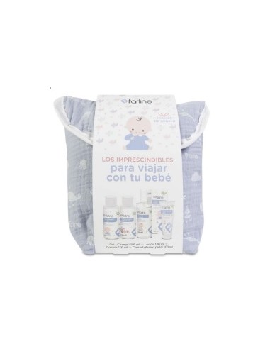 FARLINE BEBE NECESER VIAJE AZUL