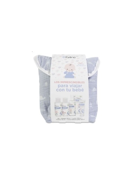 FARLINE BEBE NECESER VIAJE AZUL