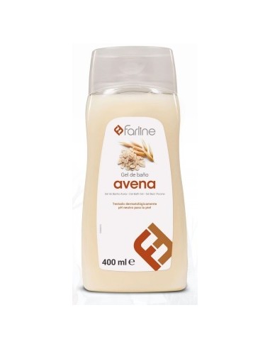 FARLINE GEL DE BAÑO AVENA 1 ENVASE 400 ML