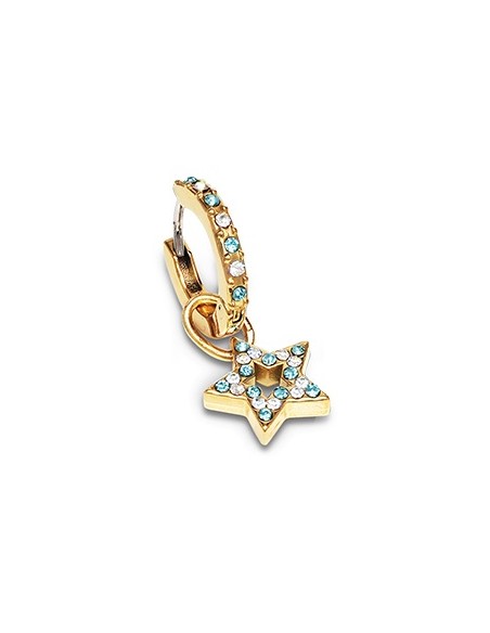 PENDIENTE ACERO QUIRURGICO BIOJOUX GINEVRA ESTRELLA 22MM