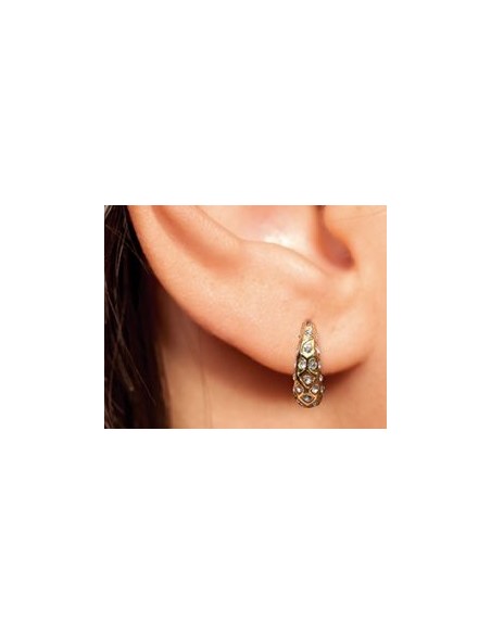 PENDIENTE ACERO QUIERURGICO BIOJOUX PEONY 16MM