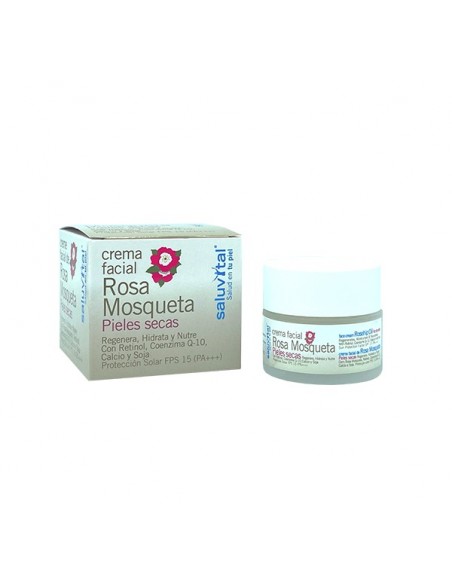 SALUVITAL CREMA ROSA MOSQUETA PIELES SECAS 1 ENVASE 50 ml