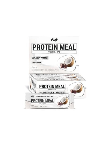 BARRITA PROTEIN MEAL COCO & CHOCOLATE PWD X 12U