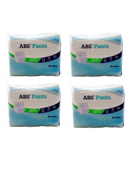 ABSORB INC ORINA SUP-NOC ANAT ABS PANTS T- GDE 80 U