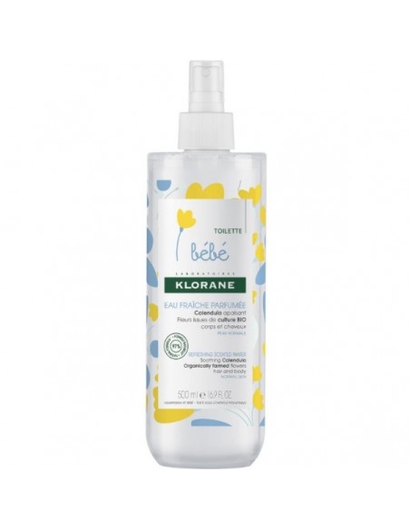 KLORANE BEBE AGUA FRESCA PERFUMADA 1 ENVASE 500 ML