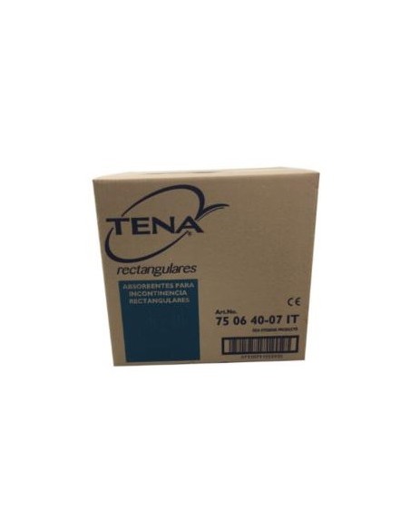 PAÑAL ABSORBENTE INCONTINENCIA ORINA DIA RECT TENA RECTANGULAR 80 U + 4 B