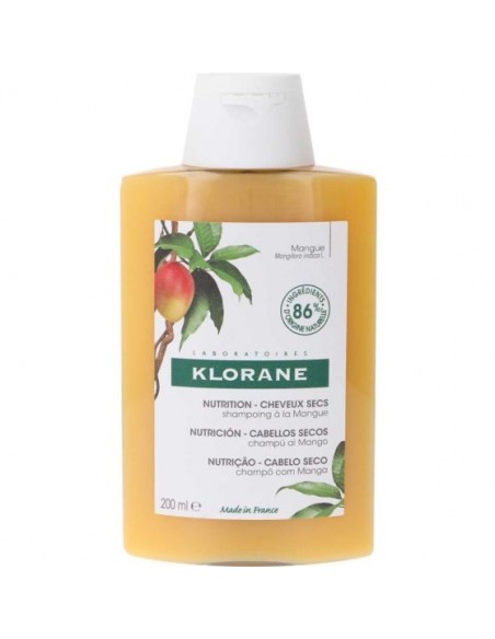 KLORANE CHAMPU AL MANGO 1 ENVASE 200 ML
