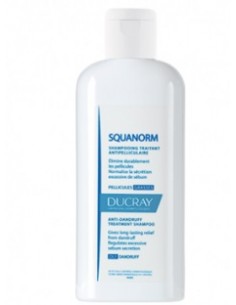 DUCRAY SQUANORM CHAMPÚ TRATAMIENTO ANTICASPA CASPA GRASA...