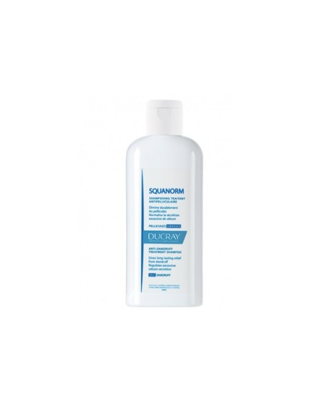 DUCRAY SQUANORM CHAMPÚ TRATAMIENTO ANTICASPA CASPA GRASA  200 ML