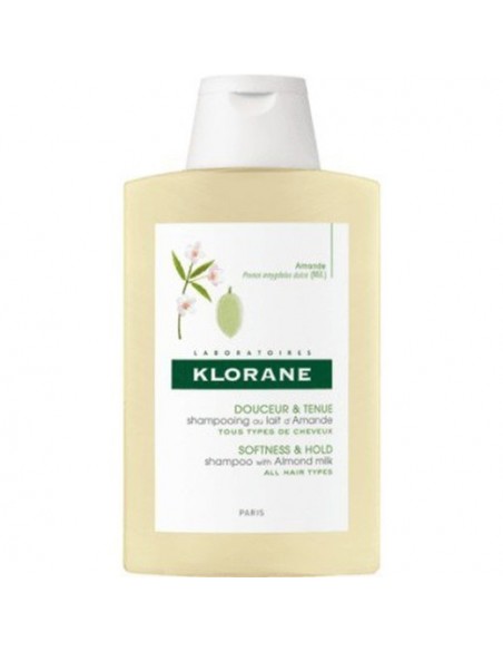 KLORANE CHAMPÚ VOLUMINADOR LECHE ALMENDRAS 400 ML
