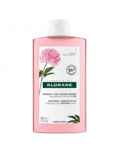 KLORANE CHAMPÚ CALMANTE AL EXTO PEONÍA 400 ML