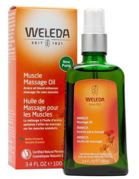 WELEDA ACEITE PARA MASAJE CON ARNICA 1 ENVASE 100 ML