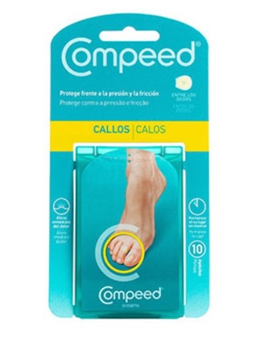 COMPEED CALLOS ENTRE DEDOS 10 UNIDADES