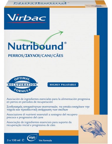 NUTRIBOUND PERROS 3 UNIDADES X 150ML VIRBAC
