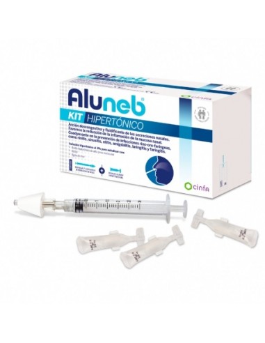 ALUNEB HIPERTONICO KIT 20 VIALES 5 ML + 1...