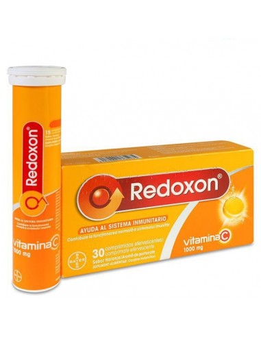 REDOXON VIT C NARANJA 30 COMPRIMIDOS EFERVESCENTES