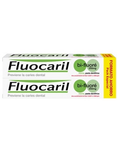 FLUOCARIL BI-FLUORE 250 DUPLO 125 ML 2 UNIDADES