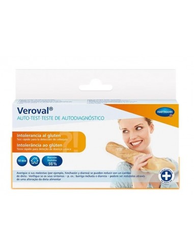 VEROVAL AUTOTEST INTOLERANCIA AL GLUTEN 1 U