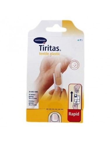 TIRITAS FLEXIBLE APOSITO ADHESIVO 20 UNIDADES...