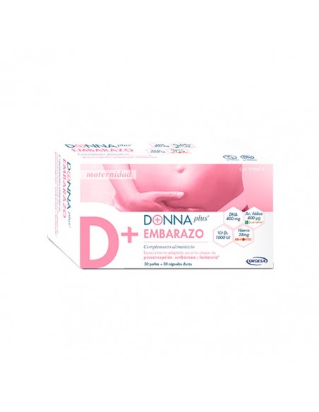 DONNA PLUS+ EMBARAZO 30 PERLAS + 30 CAPSULAS DURAS