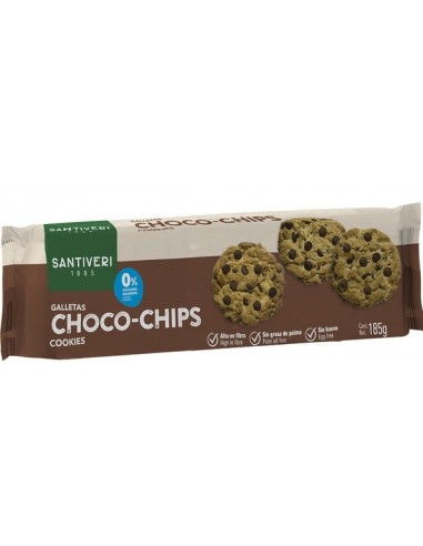 GALLETAS CHOCOCHIPS SANTIVERI 0 % AZÚCAR...