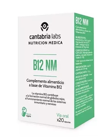 B12 NM 20 CAPSULAS