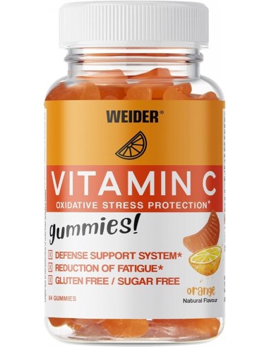 WEIDER VITAMINA C 84 GOMINOLAS