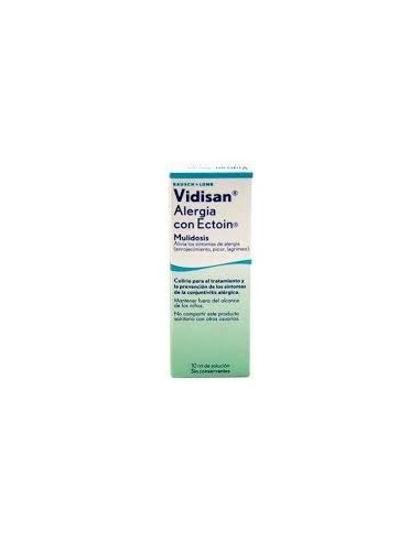 VIDISAN ALERGIA CON ECTOIN COLIRIO MULTIDOSIS 1...
