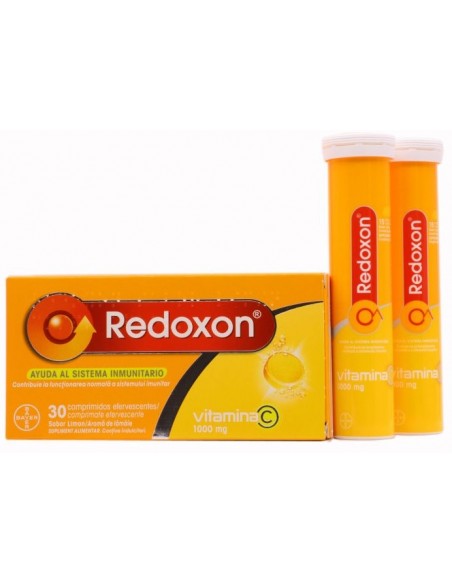 REDOXON VITAMINA C 1000 MG  30 COMPRIMIDOS EFERVESCENTES SABOR LIMON