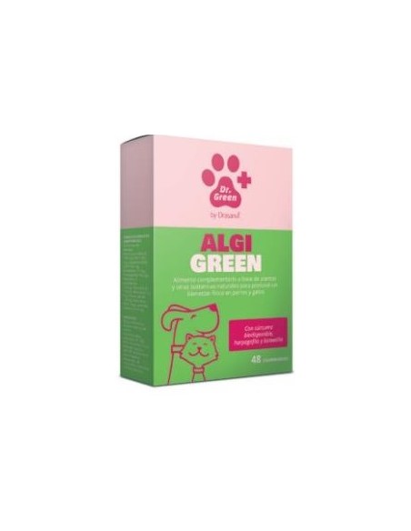 ALGIGREEN PERROS Y GATOS 48 COMPRIMIDOS. (DR. GREEN VET)
