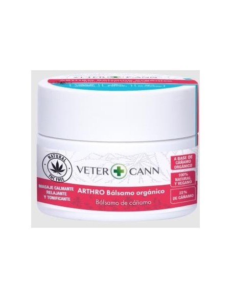 ARTHRO BALSAMO ORGANICO DE MASAJE 50ML. (VETERCANN VET)