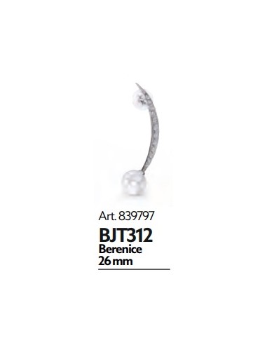 PENDIENTE ACERO QUIRURGICO BIO JOUX BERENICE 26 MM