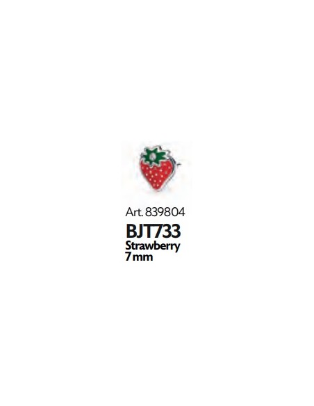 PENDIENTE ACERO QUIRURGICO BIO JOUX STRAWBERRY 7 MM