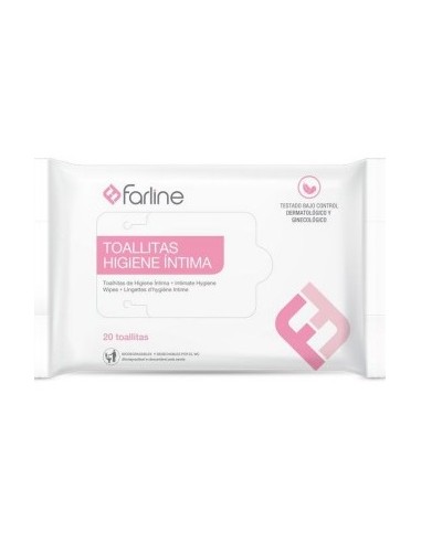 FARLINE TOALLITAS HIGIENE INTIMA 24 TOALLITAS