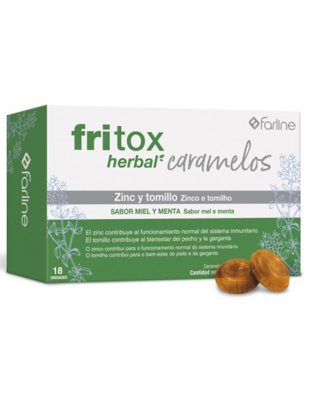 FARLINE FRITOX CARAMELOS 18 UNIDADES