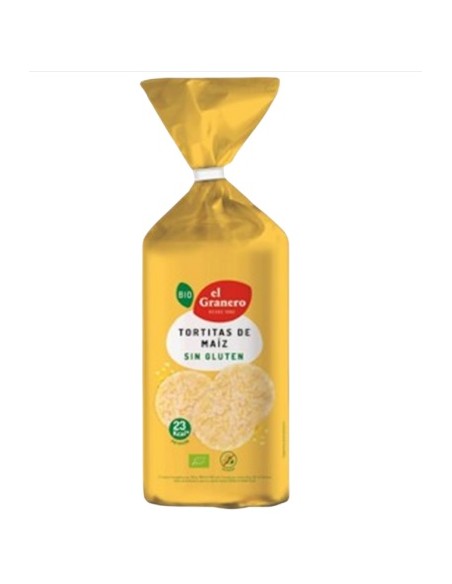 TORTITAS DE MAIZ BIO EL GRANERO 130 G