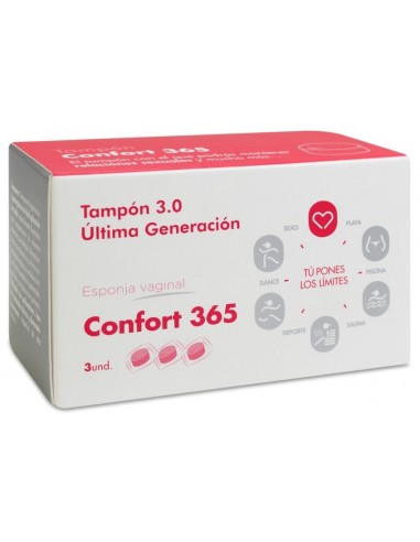 TAMPONES VALUE+ CONFORT 365 3 ESPONJA