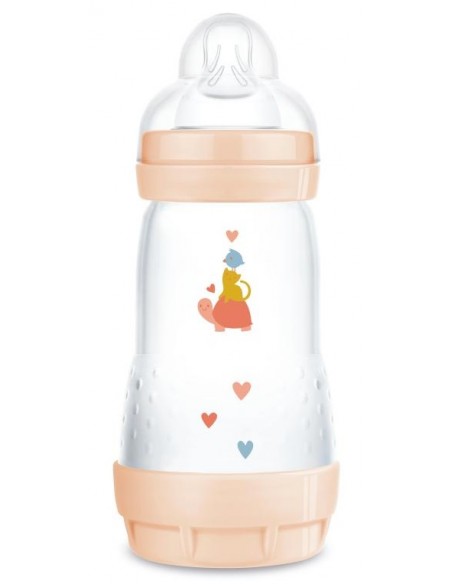 BIBERON ANTICOLICO MAM ANTICOLIC EASY START 260 ML ROSA